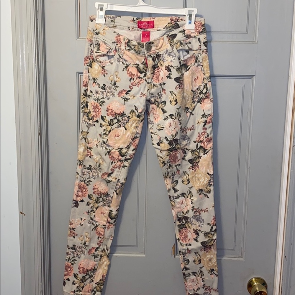 Floral pants
